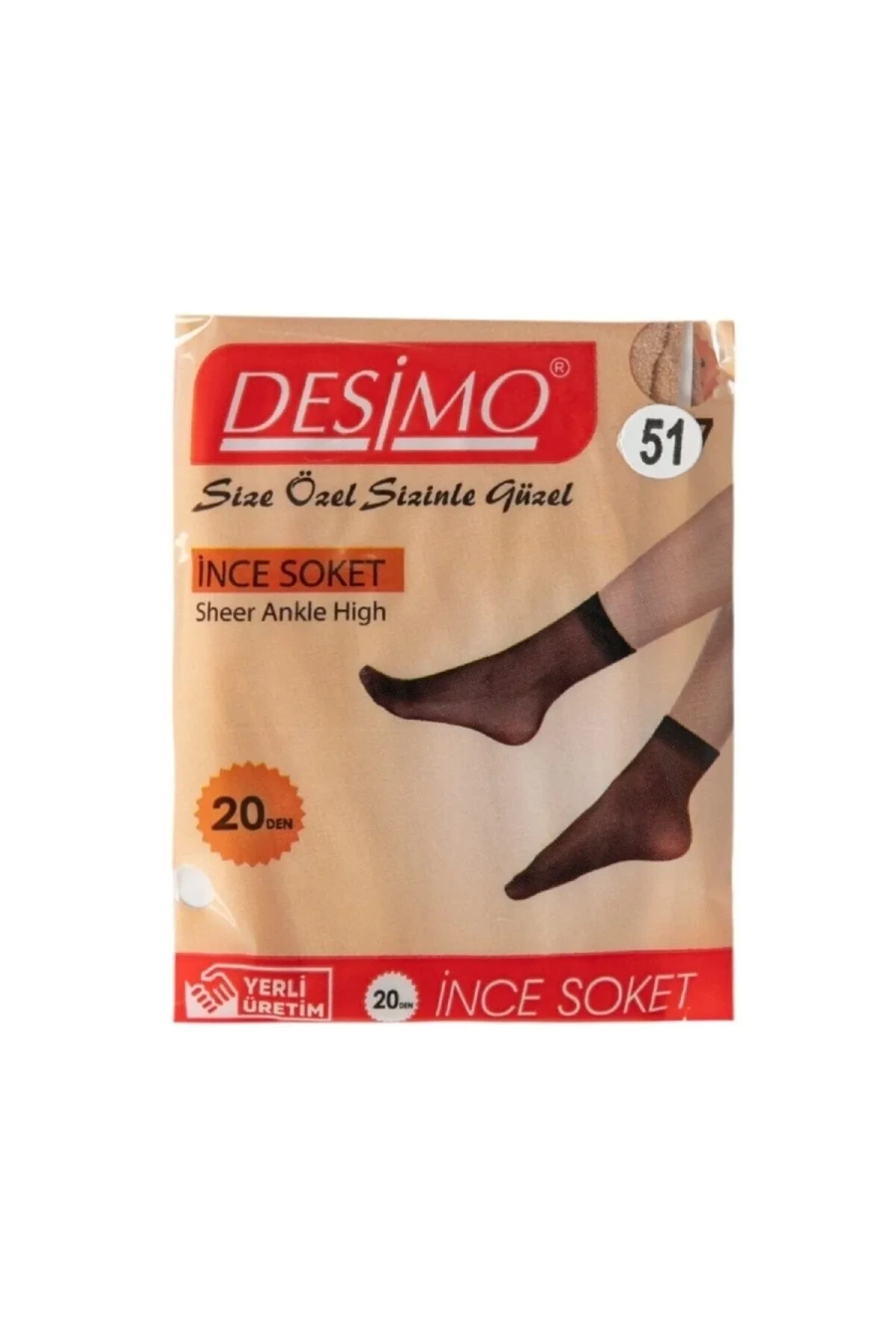 Desimo İnce Soket Çorap